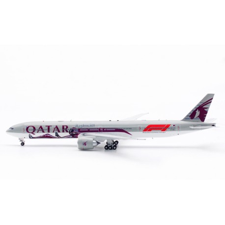 Aviation400 Qatar Airways B777-3DZER A7-BEL "Partner of Formula 1" 1/400