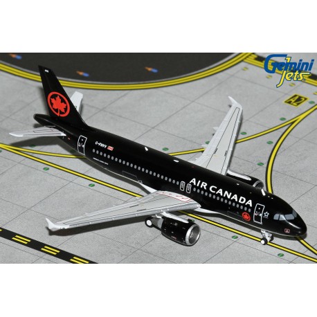 GeminiJets Air Canada Jetz A320 black color 1/400