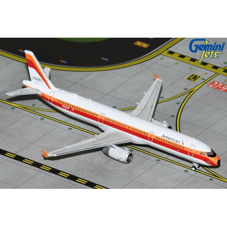 GeminiJets American Airlines A321 "PSA" Heritage Livery 1/400